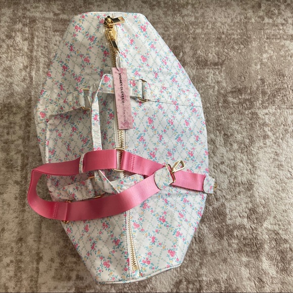 NWT LoveShackFancy x Stoney Clover Duffle Bag - Picture 4 of 7